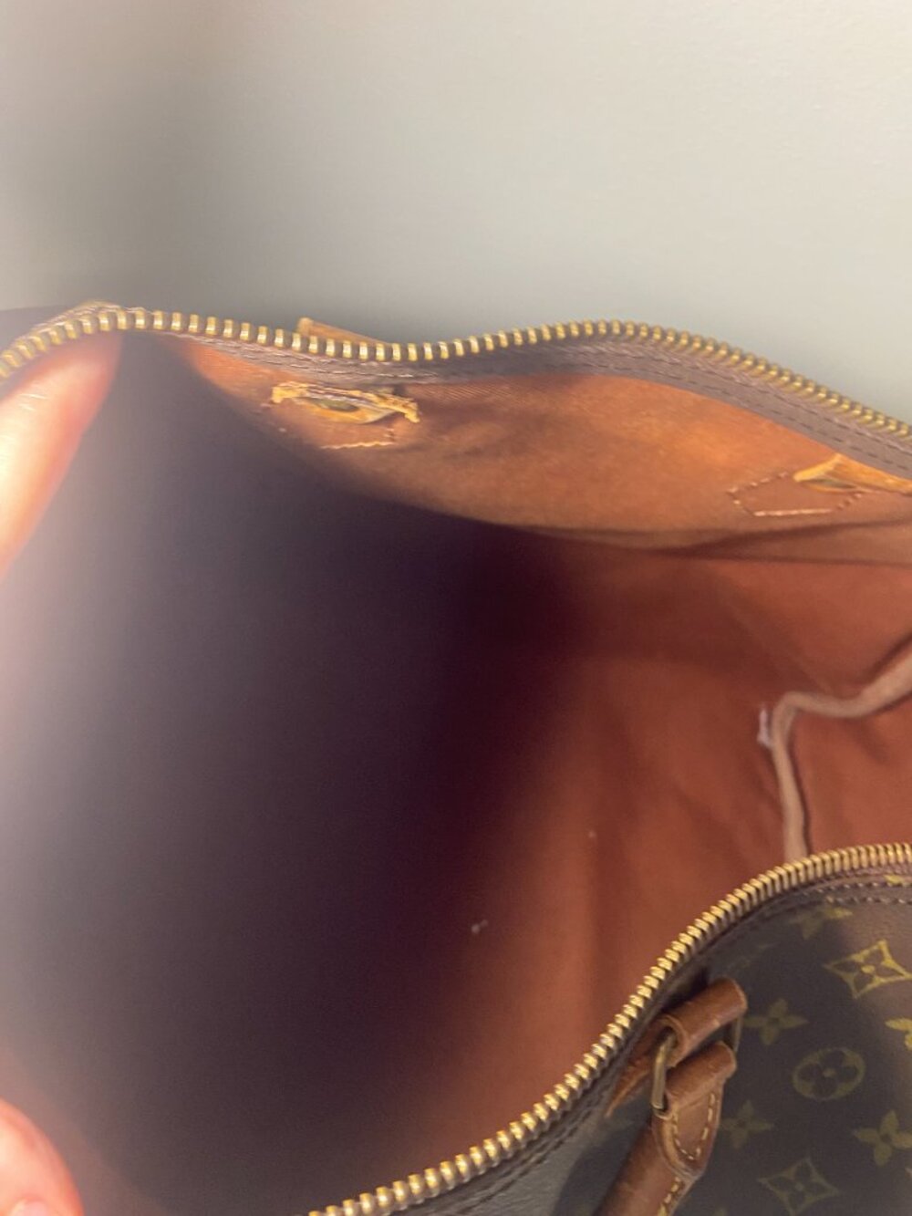 Authentic Louis Vuitton Monogram Speedy 40 Vintage Hand Bag Brown - Picture 5 of 17